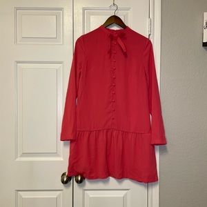 Watermelon pink dress